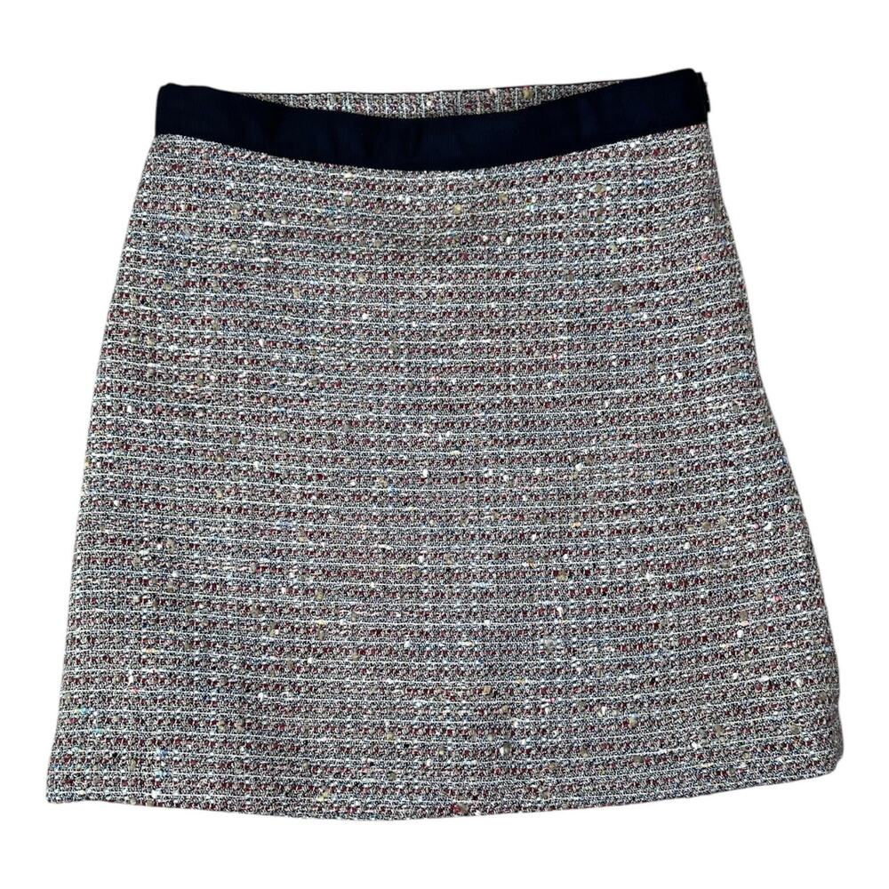 Brooks Brothers Multicolor Boucle Tweed Skirt Sz 12‎ Girls New w/o tags.